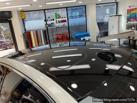 [강남 랩핑] BMW 750 L I 3M 에이버리 슈프림 펄화이트 전체랩핑 / 서울 광진구