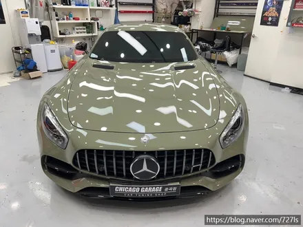 [광진구 PPF] 작가 허지웅님 밴츠 AMG GTS 전체 PPF,안방,가죽코팅 / 서울 광진구