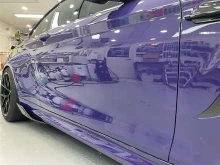 BMW M2 고광택 필름 이노즈텍 바이올렛 컬러 시공 / 서울 광진구