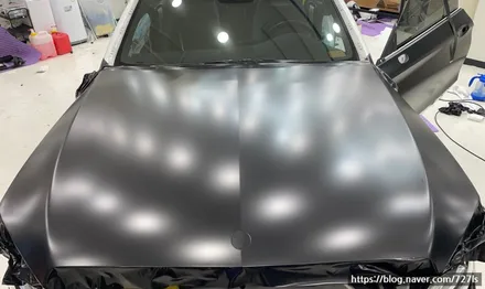 밴츠 C220D AMG 카브리올레 전체랩핑 / 서울 광진구