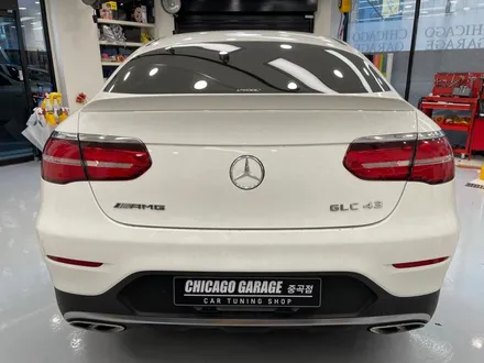 [광진구 랩핑]밴츠 GLC43 amg 쿠페 메트 메탈릭 블루 전체랩핑 / 서울 광진구