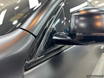 BMW X5 전체랩핑 3M 사틴 블랙 크롬죽이기 시공 후기 / 서울 광진구