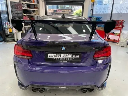 BMW M2 고광택 필름 이노즈텍 바이올렛 컬러 시공 / 서울 광진구