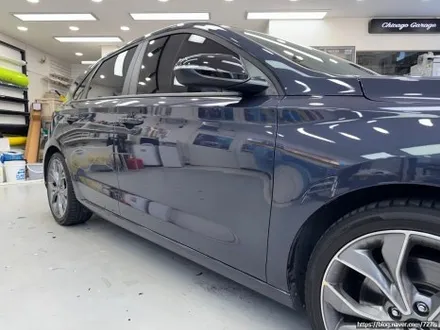 현대 i 30 3M 스톰 그레이 전체 랩핑 시공기 / 서울 광진구 중곡동