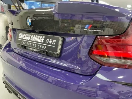 BMW M2 고광택 필름 이노즈텍 바이올렛 컬러 시공 / 서울 광진구