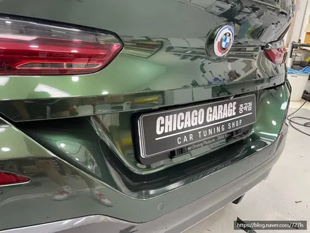 [건대 랩핑] BMW 840D 이노즈텍(INOZETEK) 미드나잇 그린 전체랩핑,윈도우 몰딩 크롬 딜리트 / 서울 광진구