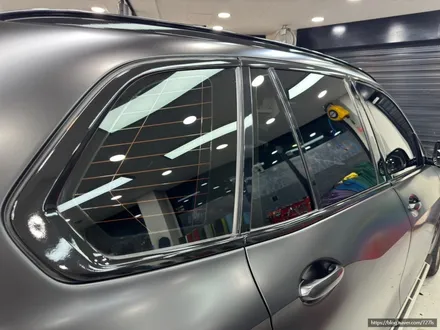BMW X5 전체랩핑 3M 사틴 블랙 크롬죽이기 시공 후기 / 서울 광진구