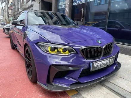 BMW M2 고광택 필름 이노즈텍 바이올렛 컬러 시공 / 서울 광진구