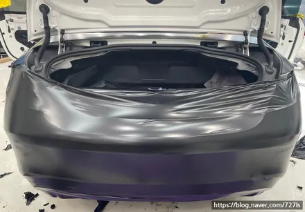 밴츠 C220D AMG 카브리올레 전체랩핑 / 서울 광진구