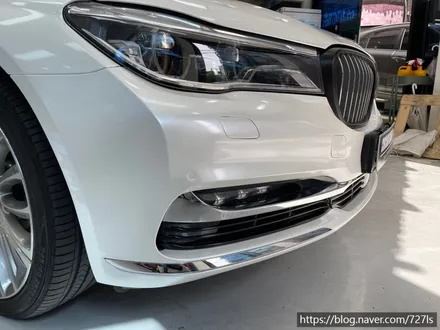 [강남 랩핑] BMW 750 L I 3M 에이버리 슈프림 펄화이트 전체랩핑 / 서울 광진구