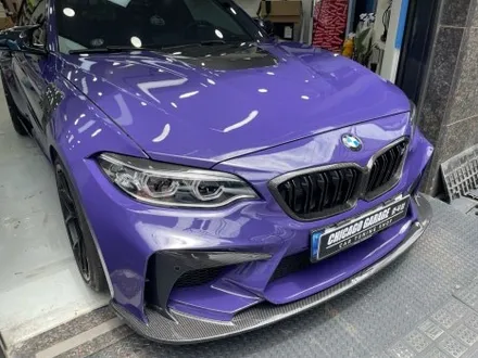 BMW M2 고광택 필름 이노즈텍 바이올렛 컬러 시공 / 서울 광진구