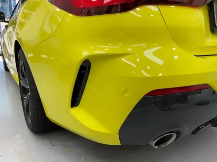 [왕십리 랩핑] BMW 420 I 컨버터블 3M 루시드 옐로우 제거 후 전체랩핑 / 서울 광진구