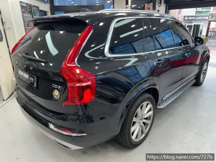 볼보 XC 90 이노즈택 송파 전문점에서 뱀파이어 레드 시공 받고 강렬한 이미지로 변신 / 서울 광진구