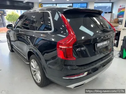 볼보 XC 90 이노즈택 송파 전문점에서 뱀파이어 레드 시공 받고 강렬한 이미지로 변신 / 서울 광진구