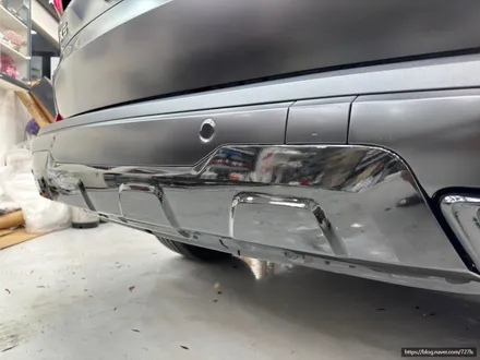 BMW X5 전체랩핑 3M 사틴 블랙 크롬죽이기 시공 후기 / 서울 광진구