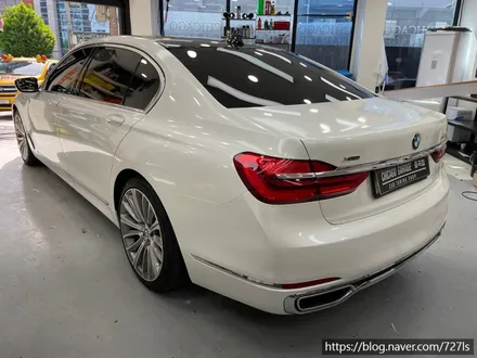 [강남 랩핑] BMW 750 L I 3M 에이버리 슈프림 펄화이트 전체랩핑 / 서울 광진구
