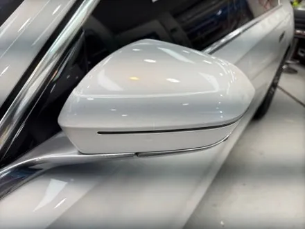 [송파 랩핑] BMW 740i 택랩 사틴 화이트 펄 전체랩핑 시공 / 서울 광진구 중곡동
