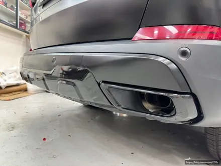 BMW X5 전체랩핑 3M 사틴 블랙 크롬죽이기 시공 후기 / 서울 광진구