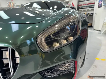 고덕 이노즈텍 1등 매장 밴츠 AMG GT 미드나이트 그린 시공후기 / 서울 광진구