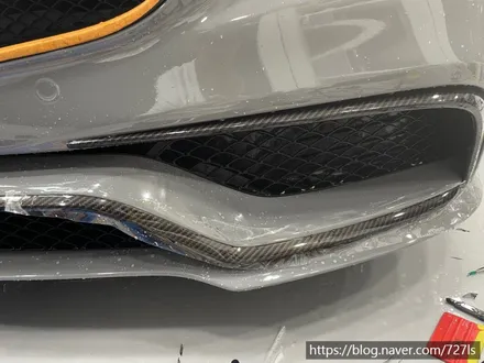 [광진구 랩핑] 밴츠 CLS 63 AMG 앞범퍼 PPF / 서울 광진구