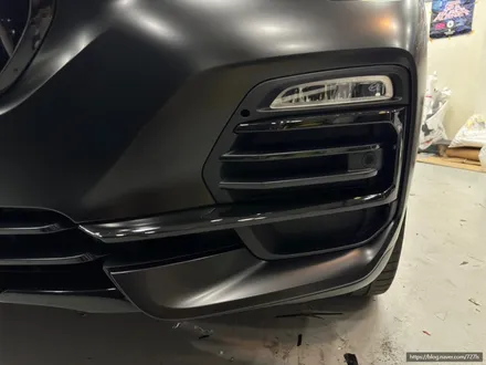 BMW X5 전체랩핑 3M 사틴 블랙 크롬죽이기 시공 후기 / 서울 광진구