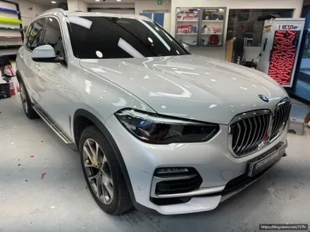 BMW X5 전체랩핑 3M 사틴 블랙 크롬죽이기 시공 후기 / 서울 광진구