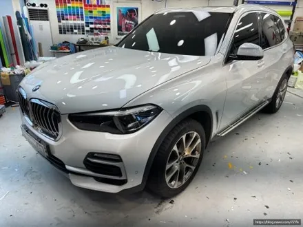 BMW X5 전체랩핑 3M 사틴 블랙 크롬죽이기 시공 후기 / 서울 광진구
