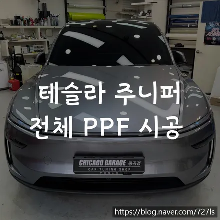 테슬라 모델 Y 주니퍼 전체 PPF 필수로 하는 이유 & 열차단 PPF 할인 이벤트! / 서울 광진구 중곡동