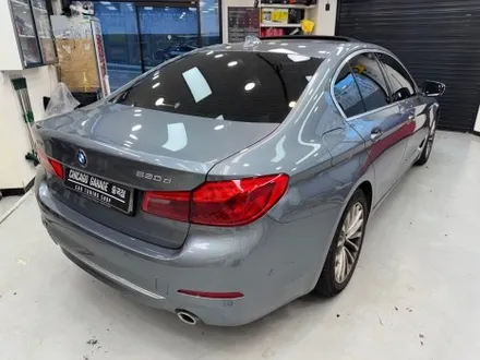 BMW 전체랩핑 가격과 과정, 강남 5시리즈 520d 사틴 블랙 작업기 / 서울 광진구 중곡동