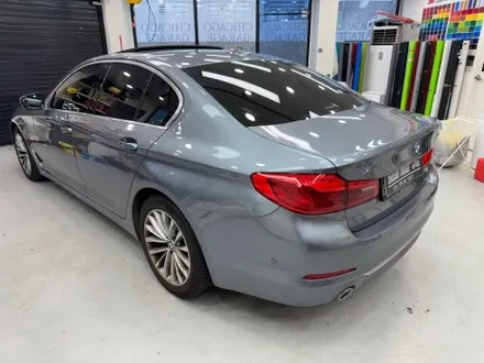 BMW 전체랩핑 가격과 과정, 강남 5시리즈 520d 사틴 블랙 작업기 / 서울 광진구 중곡동