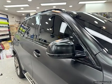 BMW X5 전체랩핑 3M 사틴 블랙 크롬죽이기 시공 후기 / 서울 광진구