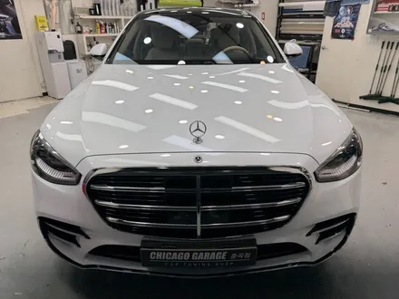 벤츠 S500 출고 직후 고광택 랩핑한 이유 / 서울 광진구 중곡동