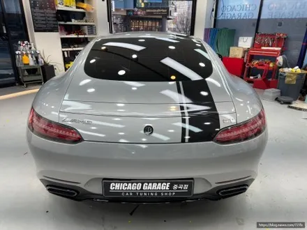 고덕 이노즈텍 1등 매장 밴츠 AMG GT 미드나이트 그린 시공후기 / 서울 광진구