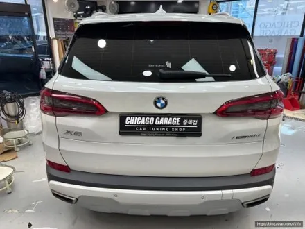 BMW X5 전체랩핑 3M 사틴 블랙 크롬죽이기 시공 후기 / 서울 광진구