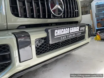 밴츠 G63 AMG INOZETEK 슈퍼 글로스 카키그린 전체랩핑 / 서울 광진구