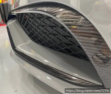 [광진구 랩핑] 밴츠 CLS 63 AMG 앞범퍼 PPF / 서울 광진구