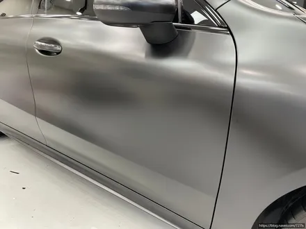 [광진구 랩핑] 밴츠 CLA 45 AMG 사고차량 3M 사틴블랙,전면 유리 썬팅 재시공 / 서울 광진구