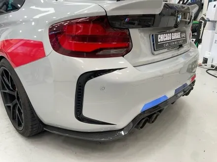 BMW M2 고광택 필름 이노즈텍 바이올렛 컬러 시공 / 서울 광진구