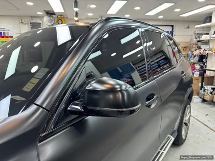 BMW X5 전체랩핑 3M 사틴 블랙 크롬죽이기 시공 후기 / 서울 광진구