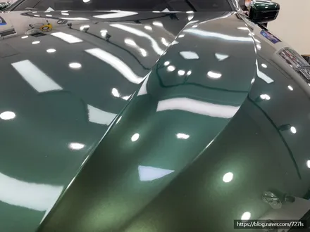[건대 랩핑] BMW 840D 이노즈텍(INOZETEK) 미드나잇 그린 전체랩핑,윈도우 몰딩 크롬 딜리트 / 서울 광진구