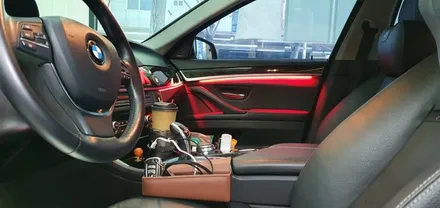 BMW 14년식 528i 도어 엠비언트 레드 장착 작업, 실내 무드등, LED레드, 수입차 정비 튜닝 수리 전문점 대구 카센터 씨앤디인터내셔널