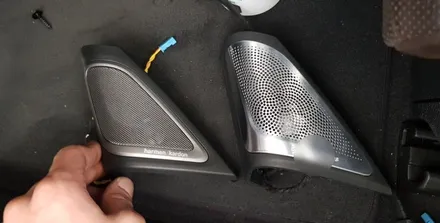 BMW 740d G11 G12 회오리트위터 바우어앤윌킨스ST 회오리 트위터 스피커 풀셋 교체 작업 실내 엠비언트 시공 후기 회오리 엠비언트 시공 대구 카센터 씨앤디인터내셔널