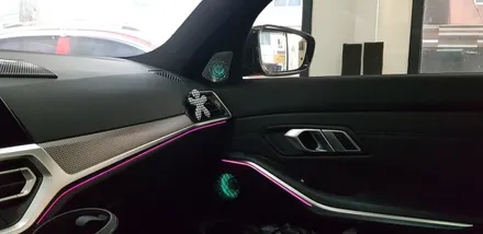 BMW G20 320i 20년식 LED 회오리 트위터 풀세트 시공 작업 대구BMW엠비언트 대구BMW튜닝 대구BMW전문점 씨앤디인터내셔널 엠비언트 무드등 실내등 스피커 앞산 씨앤디