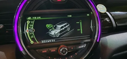 미니쿠퍼 D 5도어 17년식 엔진오일교환, 에어컨필터교체, 연료필터교체 작업 MINI COOPER D five-door 합성유 쉘 힐릭스 ECO 대구수입차정비 씨앤디인터내셔널