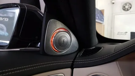 벤츠 W222 S560 4MATIC 부메스터ST 전동 트위터 장착 작업] S클래스18년형 스피커 시공 3D전동트위터 실내무드등 엠비언트 대구벤츠정비 벤츠튜닝 벤츠전문점 대구씨앤디