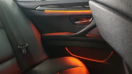 BMW F10 5시리즈 가변 엠비언트 라이트 3색 실내 튜닝 작업, 무드등 분위기등 가변엠비언트 옵션 수입차 정비 수리 튜닝 전문점 대구 카센터 씨앤디인터내셔널