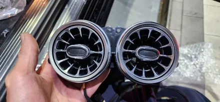 벤츠 W222 S350 L 20년식 LED송풍구 + 부메스터 + LED리어송풍구 시공 장착 후기 BENZ S클래스 실내 엠비언트 분위기 조명 튜닝 전문점 대구 남구 씨앤디인터내셔널