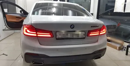 [대구씨앤디] 추운 겨울철 🥶 필수옵션 / 버튼하나로 해결 : BMW G30 520d 18년식 전동트렁크 및 열선핸들 시공 : BMW옵션 수입차용품 트렁크버튼이식 남구 대명동 :