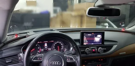 아우디 A7 전동트위터 + RS 스타일 기어봉 교체 시공 작업 대구 아우디 튜닝 전문점 씨앤디 인터내셔널 AUDI 실내 스피커 튜닝 전동스피커 뱅앤 스타일 실내 엠비언트 무드등
