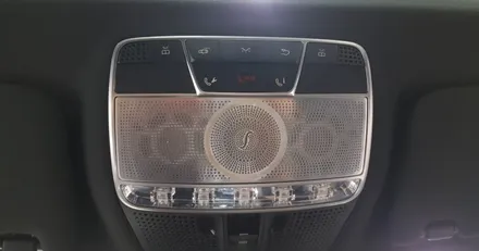 벤츠 S클래스 W222 S500 송풍구LED 천장 센터/사이드 엠비언트, 선글라스케이스 실버 부메스터st 엠비언트 시공 작업 대구 벤츠튜닝 실내엠비언트 장착 전문점 씨앤디인터내셔널